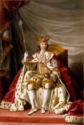 Portret króla Danii Christiana VII, 1789.