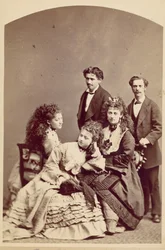 Wohes Family, Nowy Jork, lata 70. XIX wieku.
