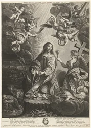 Chrystus w Ogrodzie Getsemani Chrystus na Górze Oliwnej