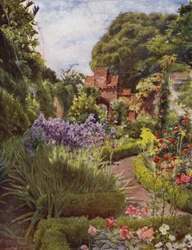 Fulham, brama między Walled Garden a Grounds (kolor lito)