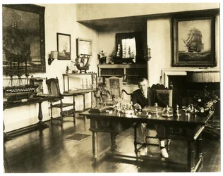 Booth Tarkington, ok. 1920-28 (zdjęcie żelatynowo-srebrowe)