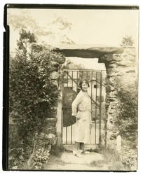 Pani Ernest Thompson Seton z Greenwich w Connecticut, krajowa przewodnicząca League of American Pen Women, która 18 czerwca wypływa z ekspedycją terenową w celu zbadania górnego biegu Amazonki