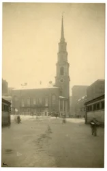 Park St Ch, Boston, USA, ok.1902-10 (zdjęcie żelatynowo-srebrowe)