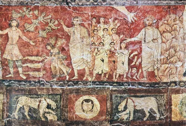 Proroctwo Ezechiela (tempera na tynku) (zob. też 397873)