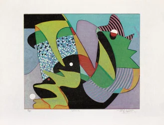 Rachunek różniczkowy, 2020 (drzeworyt)