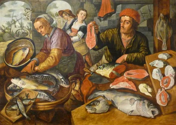 Francuski: Le Marché aux poissons Targ rybny
