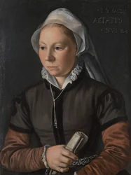 Portret młodej kobiety, 1562.
