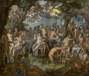Ślub Peleusa i Tetydy, 1612