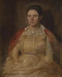 Agnete Skovgaard, z domu Lange, żona artysty