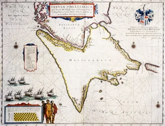 Tabula Magellanica: mapa Cieśniny Magellana