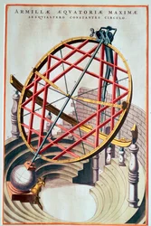 Równikowa armilarnia Tycho Brahe, XVI w.