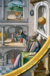 Tycho Brahe, duński astronom, ok. 1630