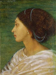 Głowa kobiety o mieszanym pochodzeniu, 1861