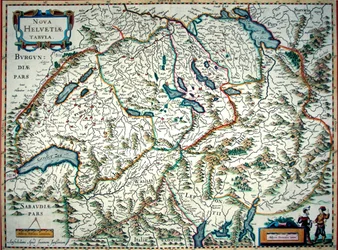 Nowa mapa Szwajcarii