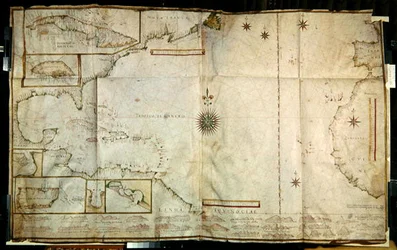 Ms 1288 fol.22 Mapa Karaibów
