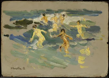 Plaża w Walencji, ok. 1904 r.