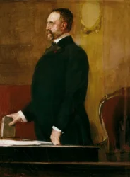 Portret Don Jose Canalejas Mendez (1854-1912)