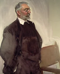 Portret Miguela de Unamuno y Jugo (1864-1936) ok.1920 (olej na płótnie)