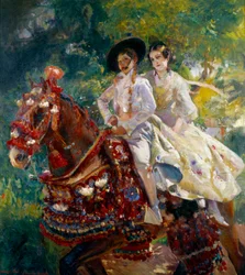 Feria powrotu malarstwa Joaquina Sorolli (1863-1923) (zwłaszcza), XX wiek. Madryt, Muzeum Sorolli