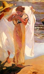 Po kąpieli, 1908