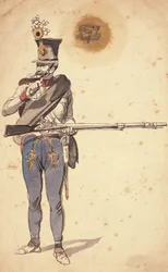 Prywatny żołnierz piechoty węgierskiej, 1835-1849