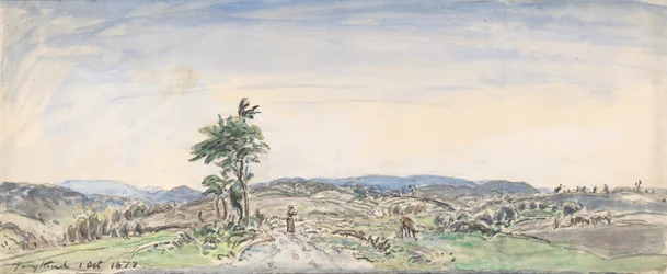 Krajobraz, 1877.