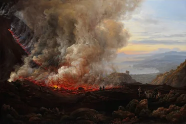 Erupcja Wezuwiusza, 1824.