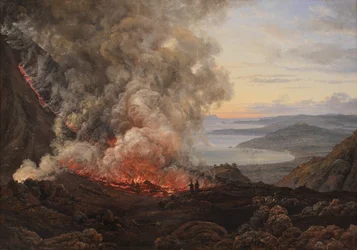 Erupcja wulkanu Wezuwiusz, 1821