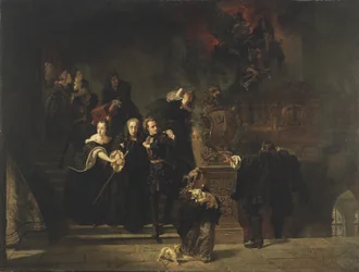Pożar Pałacu Królewskiego w Sztokholmie, 7 maja 1697, 1862-66