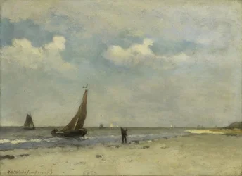 Scena na plaży