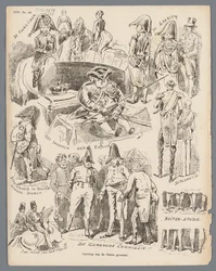 Karykatura o otwarciu Stanów Generalnych, 1870 Otwarcie Stanów Generalnych (tytuł na obiekcie)