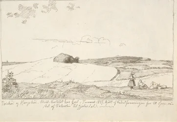 Krajobraz Zelandii. W tle Vejrhøj, wklejony f.n. strona 6