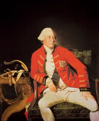 Jerzy III w 1771 (kolor lito)