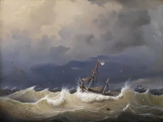Johann Baptist Weiss utwór morski 1852