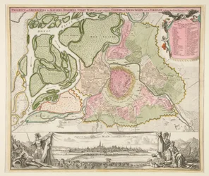 Mapa Wiednia