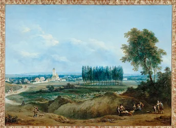 Krajobraz w Dolnej Austrii (obraz na płótnie)