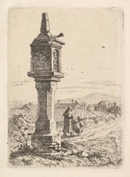 Kolumna pamiątkowa z żelazną ręką, 1811.