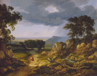 Niemiecki: Sturmlandschaft (Wanderers Storm Song).