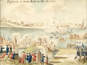 Karol XII przekracza Dunę 1701, 1770-1780