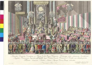 Koronacja cesarza Leopolda II na króla Węgier w Bratysławie 15 listopada 1790 roku