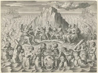 Alegorie op. Francesco II de