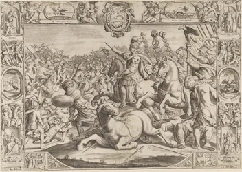 Alegoria o papieżu Urbanie VIII (Maffeo Barberini 1623-1644)