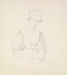 Portret żony artysty, Nina, ok. 1830 r.