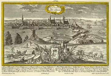 Stralsund, ok. 1740.