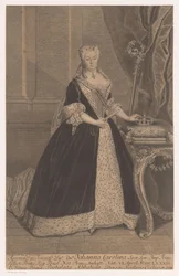 Portret Johanny Charlotte z Anhalt-Dessau