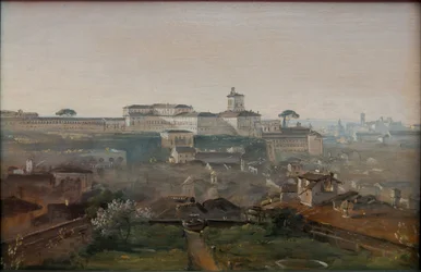 Widok z Villa Malta na Kwirynał