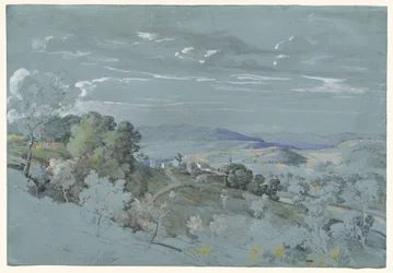 Wzgórza Umbrii w pobliżu Perugii, 18301832.