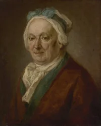 Portret mężczyzny ze śpiochem