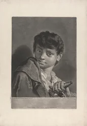 Portret chłopca z mieczem