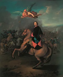 Piotr I w bitwie pod Połtawą, 1710s